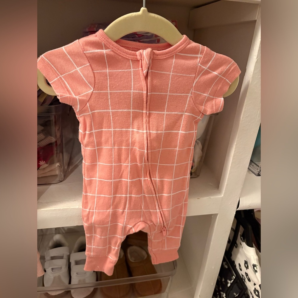 Pink Ruffled Kids One Piece - Picture 4 of 4